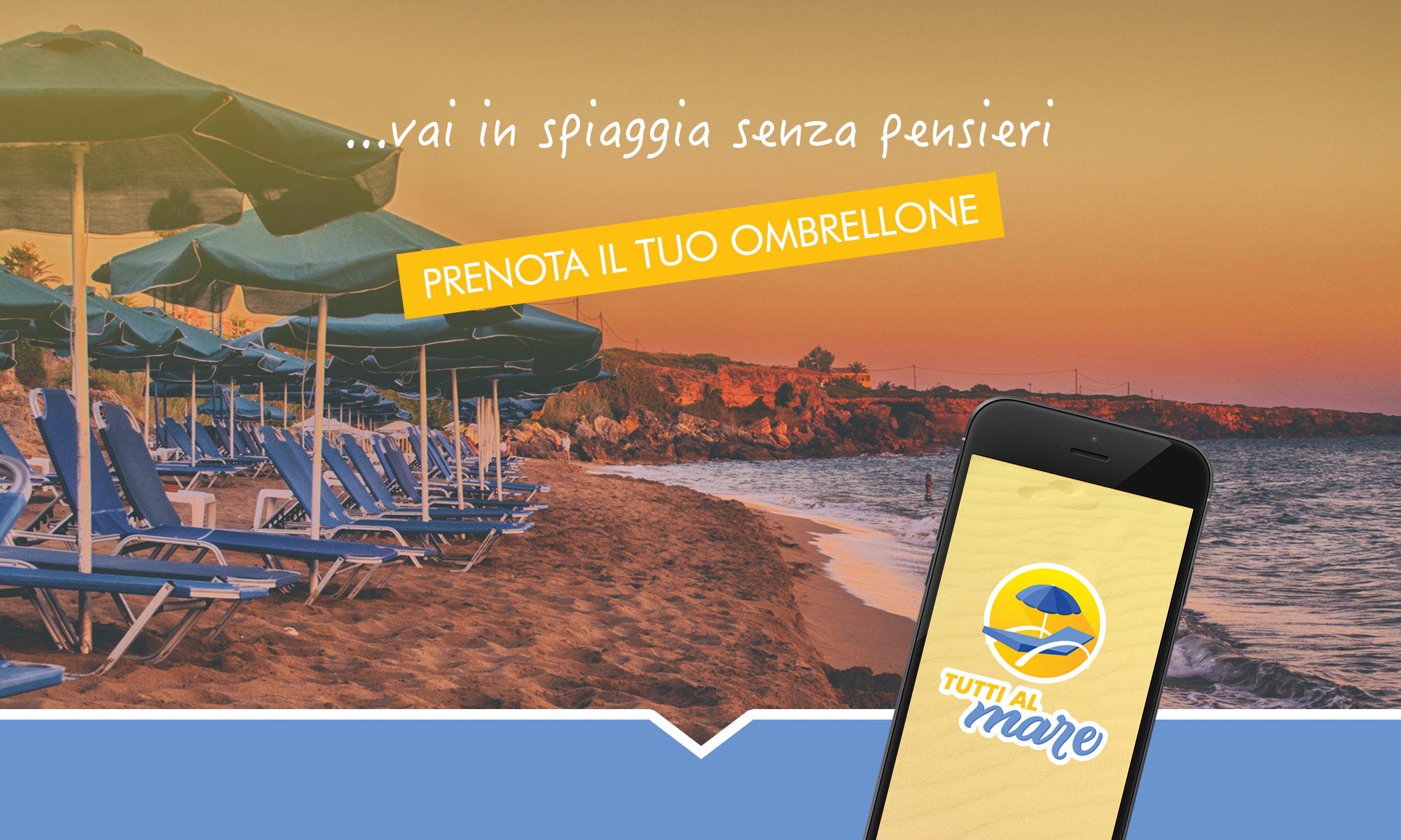 Tutti al mare - App per la prenotazione e la gestione dello stabilimento balneare